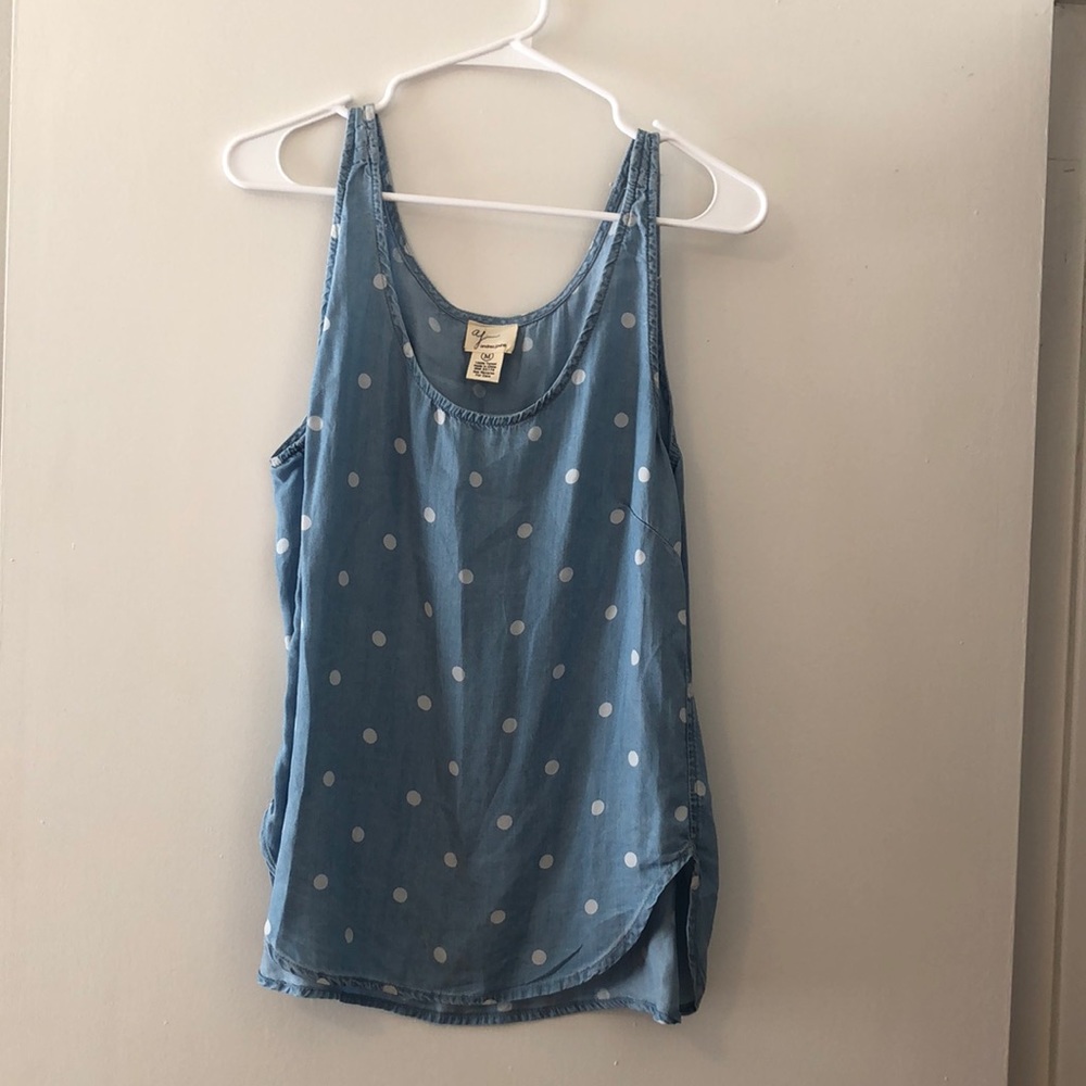 Denim tank